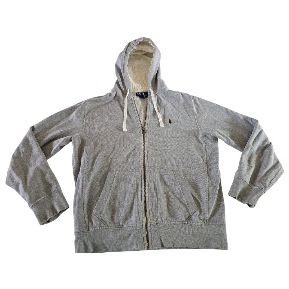 Vintage Polo Ralph‎ Lauren Hoodie Y2K Streetwear Long Sleeve Size Large